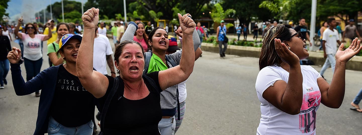 Venezuela Protestors