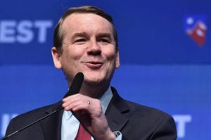 Democratic presidential candidate and U.S. Sen. Michael Bennet (D-CO)