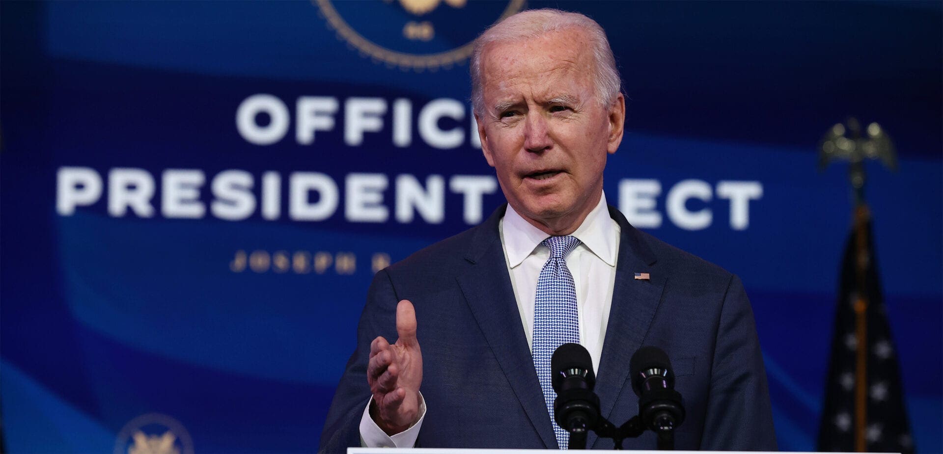 President-Elect Joe Biden Delivers Remarks On Pro-Trump Mob Storming Capitol