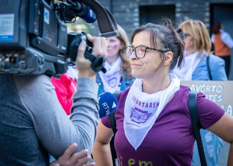 Vanessa Mendoza Cortes is a human rights defender and president of the Association Stop Violence in Andorra