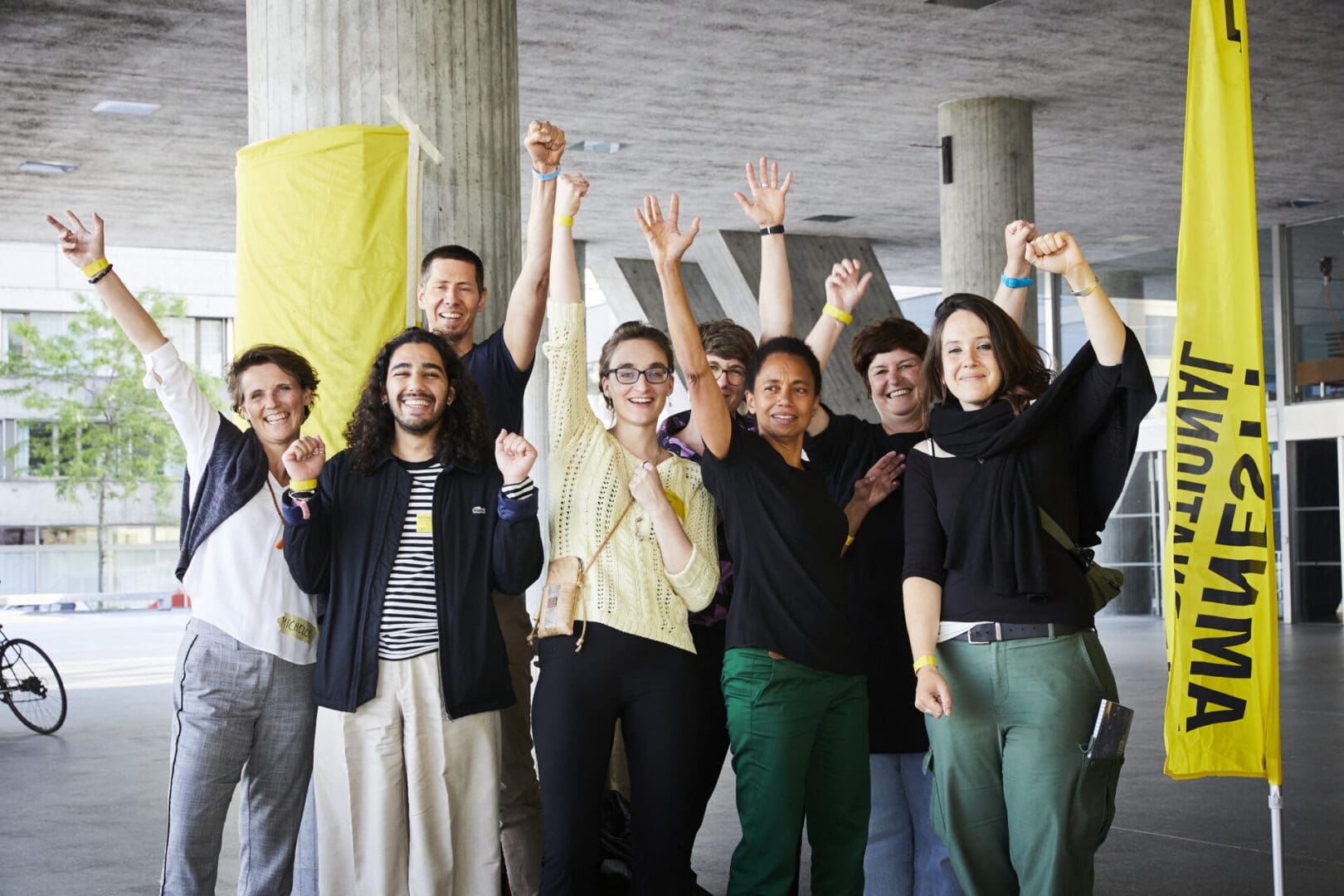 GV 2024 von Amnesty International Schweiz in Biel. Die Verwendung steht der Kundin frei. Eine Verwendung durch Ditte ist nicht erlaubt. Ausser bei Ruecksprache mit dem Fotografen und bei entsprechender finanzieller Entschaedigung.