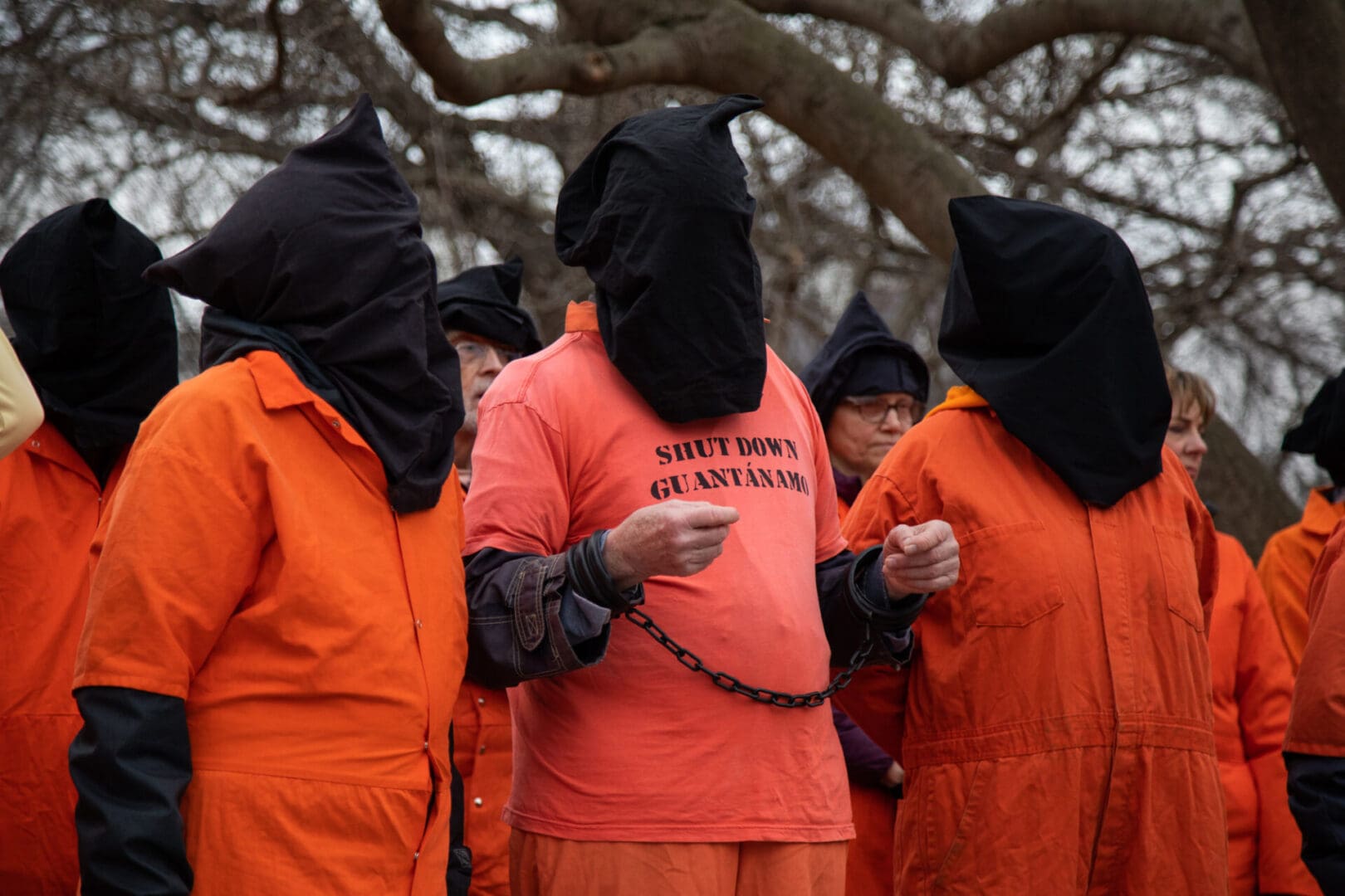 close Guantanamo rally in front of White House