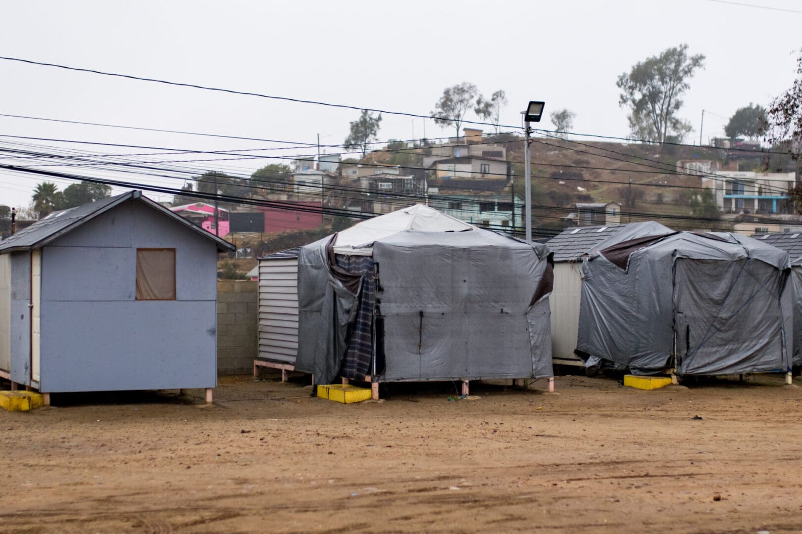 Amnesty International mission to Tijuana migrant center