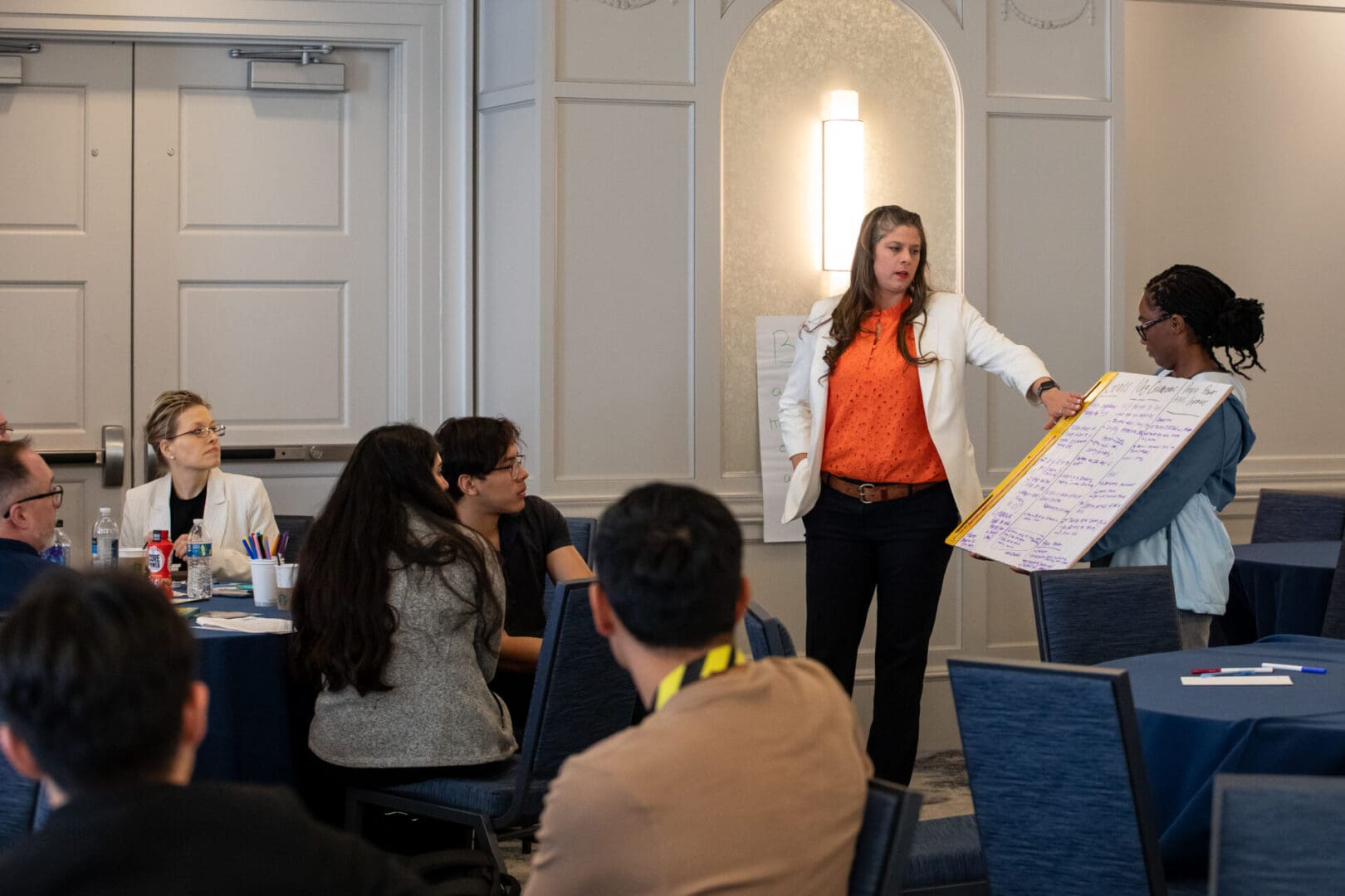 Activists from around the country gathered to share their ideas and brainstorm different campaign tactics.