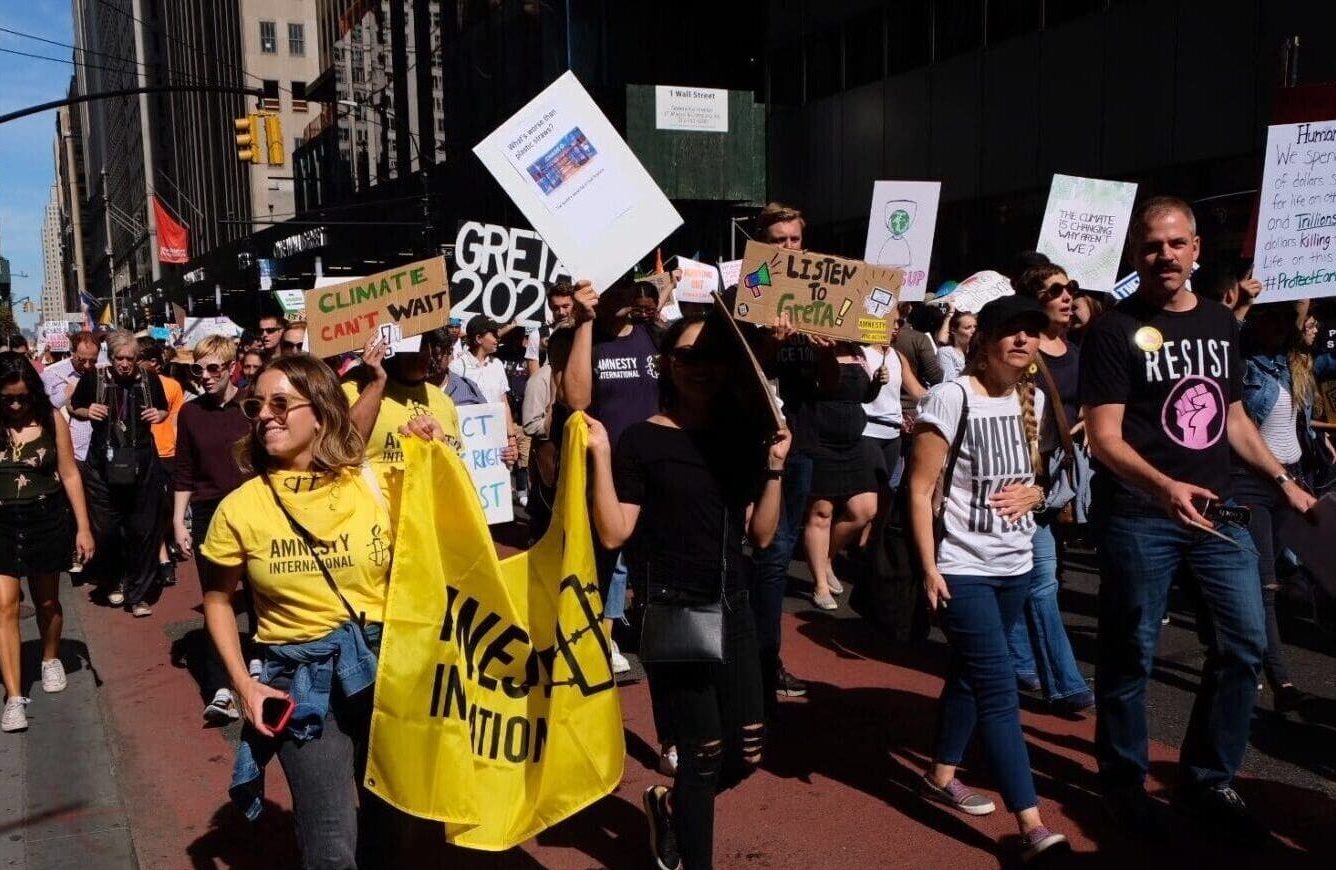 New York rally