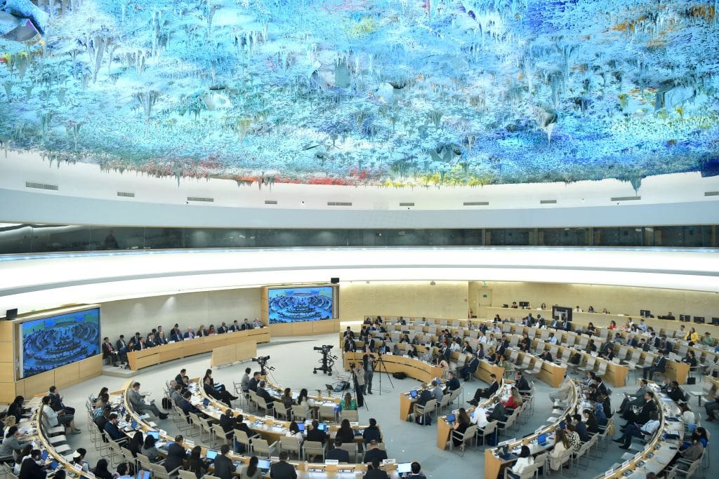 UN in session