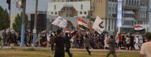A protest in Iraq