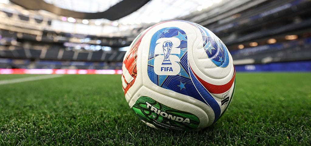 The Adidas Trionda, official match ball of the FIFA World Cup 2026