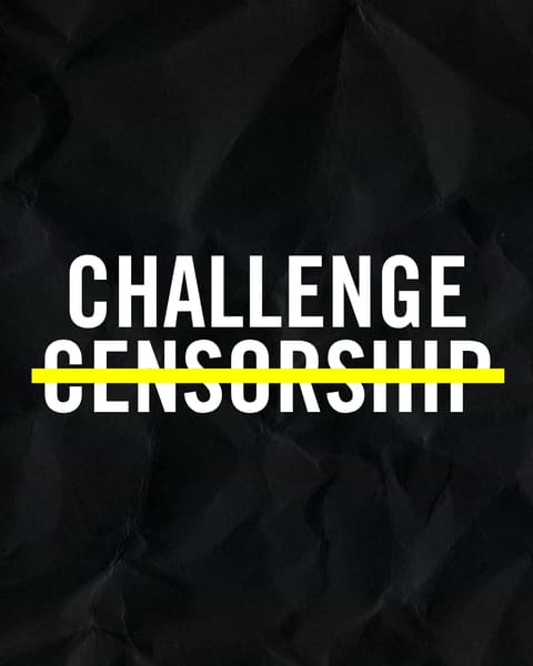 challenge censorship