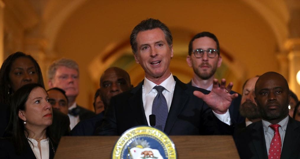 Governor newsom in California