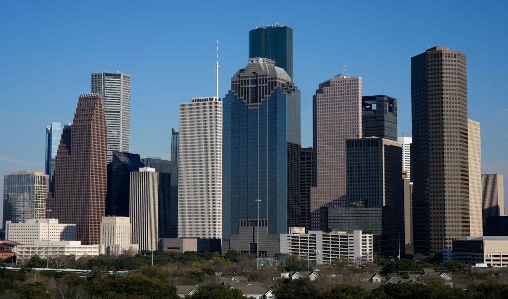 Downtown Houston skyline